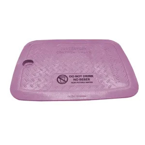 Rainbird VBSTDPL RainBird VB-STD-PL (A11405) Purple-Lid-Only for Standard Valve Box