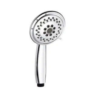 Danze D462047 Danze Boost 3-Function Round Hand Shower with D-Force Technology, WaterSense, EasyClean Jets, 2.0 GPM, Chrome - D462047