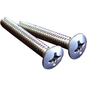Jones Stephens T0521BN Jones Stephens T0521BN Brushed Nickel Screws For Overflow Plate