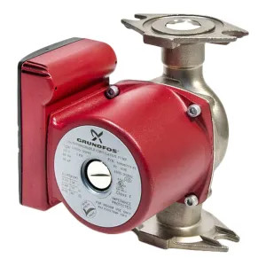 Grundfos 59896773 Grundfos UPS 15-55 SFC 1-Phase Circulator Pump w/ Check Valve, 1/12 HP, 25.1 GPM, 115V, Stainless Steel, Flanged - 59896773