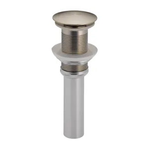 Brizo RP72413NK Brizo RP72413NK Push Pop-Up Drain Without Overflow, Luxe Nickel