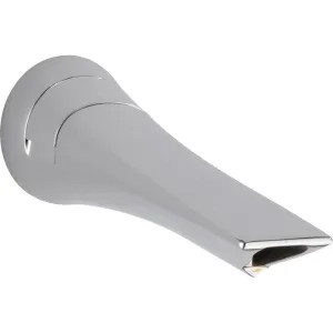 Brizo RP74644PC Brizo Sotria Wall Mounted Polished Chrome Tub Spout with Pull-Up Diverter, Solid Brass, 1/2-inch Connection Size - RP74644PC