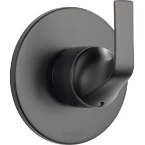 Brizo T60850-BL Brizo Sotria Matte Black Three Function Diverter Trim - T60850-BL