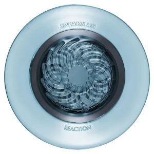 Speakman S-4000-E175 Speakman Reaction 5.5in Single-Function Shower Head with 35 Sprays, Round, WaterSense, 1.75 GPM, Dusk Blue/Chrome - S-4000-E175