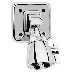 Speakman S-2280 Speakman Commercial Brass Shower Head with 4 Plungers and 32 Sprays, 2.5 GPM, Vandal-Resistant, Spray Adjusting T-Handle, Polished Chrome - S-2280