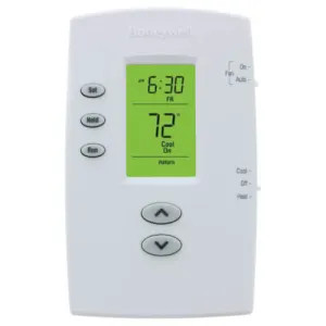 Honeywell TH2110DV1008 Honeywell PRO 2000 1 Heat/1 Cool , Digital Vertical 5-2 Day Programmable Thermostat - TH2110DV1008 