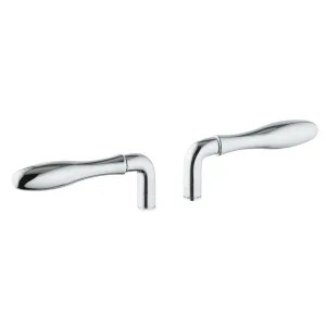 Grohe 19204000 Grohe 19204000 Seabury Lever Handles - StarLight Chrome 