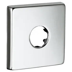Grohe 48118000 Grohe 48118000 Square Escutcheon, StarLight Chrome 
