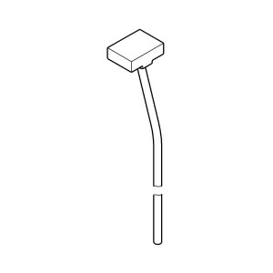 Grohe 48207000 Grohe 48207000 Universal Lift Rod, StarLight Chrome