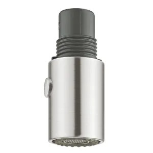 Grohe 46857DC0 GROHE 46857DC0 Universal Pull-Out Spray Showerhead, SuperSteel