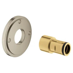 Grohe 26030EN0 GROHE 26030EN0 Retro-Fit Spacer for Shower System, Brushed Nickel 
