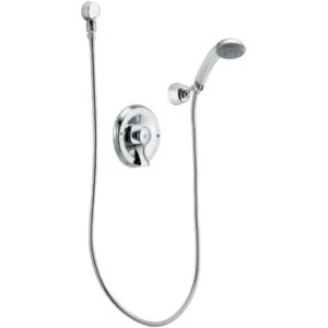 Moen 8348 Moen Brantford Posi-Temp Single-Handle Handheld Shower Faucet, One-Funciton, 2.5 GPM, 1/2 CC Connections, Chrome - 8348
