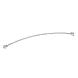 Moen CSR2172BN Moen CSR2172BN CSI Curved Tension Shower Rod, Brushed Nickel Finish