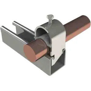 Commodity   Unistrut 3 Inch Pipe Clamps, Zink Plated
