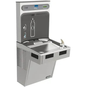 Elkay EMABF8WSLK Elkay EMABF8WSLK EZH2O Bottle Filling Station with Bi-Level ADA Cooler - Light Gray Granite