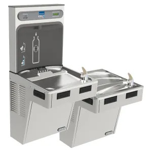 Elkay LMABFTL8WSSK Elkay LMABFTL8WSSK EZH2O Bottle Filling Station and Cooler Combo, Stainless