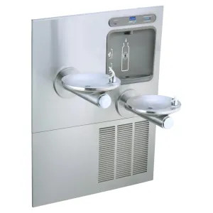 Elkay LZWS-LRPBM28K Elkay LZWS-LRPBM28K - EZH2O Bottle Filler w/ Integral SwirlFlo Fountain - Refrigerated, Filtered Stainless