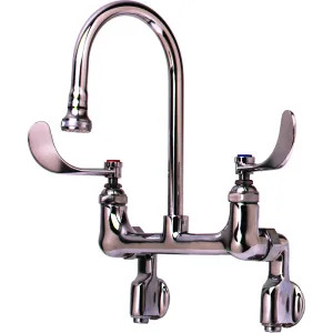T&S Brass B-0355-04 T&S BRASS B-0355-04 SINK FAUCET W/ADJUSTABLE INLET 33/4