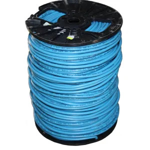 Commodity  Blue Tracer Wire, 12 Gauge, 1 Strand, 500' Roll