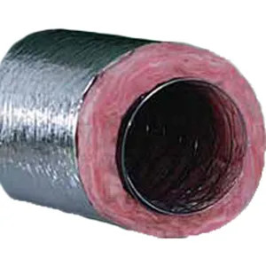 Quietflex  Metalized Jacket R8 Insulated Flexible Air Duct - 8