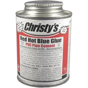 Christy's  1/2 Pint Christy's Red Hot Blue Glue