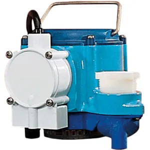 Little Giant 506158 Little Giant 6-CIA Wastewater Sump Pump, 1/3 HP, 46 GPM, 115V, Single-Phase, Submersible, Diaphragm Switch, 10' Cord - 506158