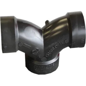 Commodity  1-1/2 Inch ABS Double Elbow, ABS Construction, DWV (Drain, Waste, and Vent) Applications