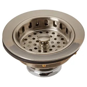 Jones Stephens S1407BN Jones Stephens S1407BN Brushed Nickel Duo Sink Strainer