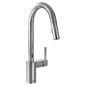 Moen 7565EC Moen Align Single Handle High-Arc Pull-Down Kitchen Faucet w/ MotionSense, Chrome - 7565EC