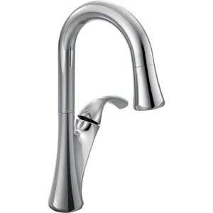 Moen 6124C Moen Notch Single Handle Pull-Down Bar/Prep Faucet, Chrome - 6124C
