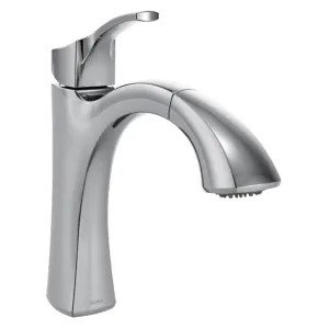 Moen 9125C Moen Voss Single Handle High Arc Pull-Out Kitchen Faucet, Chrome - 9125C