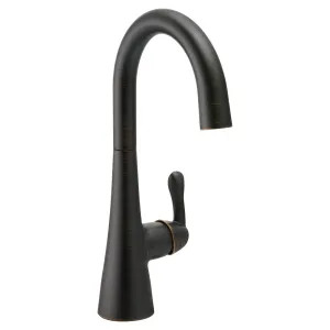 Delta 1953LF-RB Delta Transitional Single Handle Bar/Prep Faucet, Venetian Bronze - 1953LF-RB