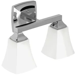 Moen YB5162CH Moen YB5162CH Voss 2-Globe Bath Light, Chrome