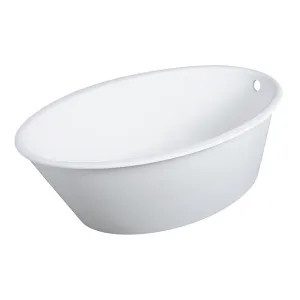 Clarke Architectural CA5836FS-01 Clarke CA5836FS-01 Oval One Matte White 58