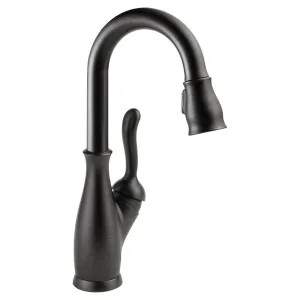 Delta 9678-RB-DST Delta Leland Pull-Down Bar/Prep Faucet, Single Handle, Diamond Seal, MagnaTite, ADA, 1.8 GPM, Venetian Bronze - 9678-RB-DST 