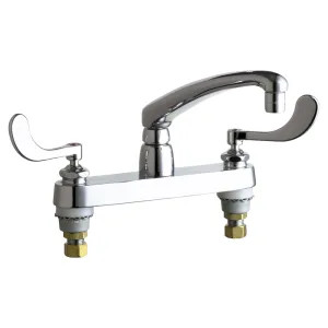 Chicago Faucet EQ-D11B-22ABCP Chicago Faucets EQ-D11B-22ABCP EQ Chrome EQ Curved Series Lavatory Sink Faucet with Hands-free Infrared Detection