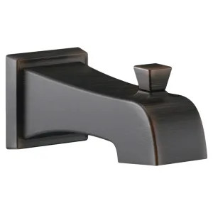 Delta RP77091RB Delta Ashlyn Venetian Bronze Tub Spout with Pull-Up Diverter, 1/2in CWT or IPS Connection, Non-Metallic Construction, Wall-Mount  - RP77091RB 