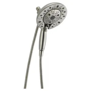 Delta 58480-SS-PK Delta Universal Showering 1.75 GPM 5-Setting In2ition Two-In-One Shower, MagnaTite Docking, Touch-Clean Spray Nozzles, Stainless - 58480-SS-PK