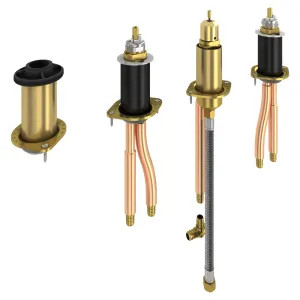 Delta R4707-PX Delta R4707-PX Roman Tub Rough-In w/ Hand Shower Valve, Flexible Mount, 1/2
