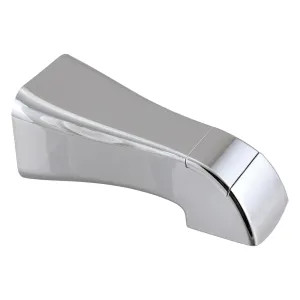 Delta RP78735 Delta Tesla Chrome Tub Spout with Pull-Up Diverter for Delta T17452 Tub/Shower Trim Series, Wall-Mount, Single-Hole Installation - RP78735