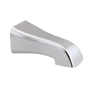 Delta RP78736 Delta Tesla Chrome Non-Diverter Tub Spout, 5-1/2in Spout Reach, 8.6 GPM, Wall-Mount Single Hole Installation - RP78736
