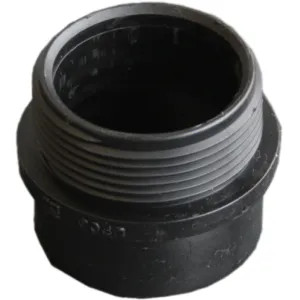 Commodity  1-1/2 Inch ABS Male Street Adapter, ABS Construction
