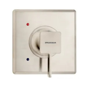 Speakman CPT-1300-UNI-BN Speakman Kubos Universal Valve Trim, Lever Handle, Brushed Nickel - CPT-1300-UNI-BN