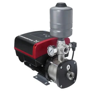 Grundfos 98548115 Grundfos CMBE 5-31 Pressure Booster Pump, 1 x 200-240 Volts, 50 Hz, 1-1/4-inch NPT Inlet Connection - IUAEDF 98548115