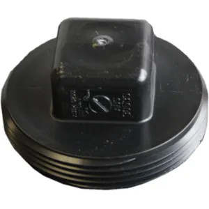 Commodity 3 Inch ABS Threaded Plug, ABS Construction
