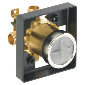Delta R10000-UNWS-3 Delta R10000-UNWS-3 MultiChoice Universal Tub/Shower Rough-In Valve w/ Stops, 1/2