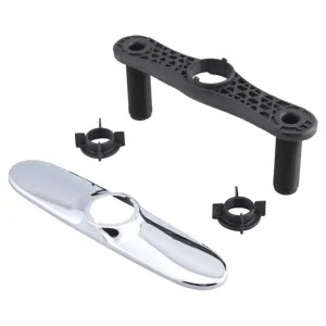 Delta RP70714 Delta RP70714 Escutcheon with Baseplate and Nuts, Chrome