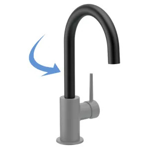 Delta RP77706BL Delta RP77706BL Spout Assembly,  Matte Black 