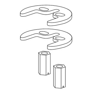 Delta RP78364 Delta RP78364 Mounting Hardware