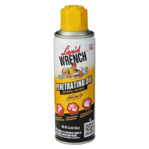 Radiator Specialty L112 Liquid Wrench L112 Penetrating Oil, 11 oz Aerosol Can, Yellow Opaque Liquid